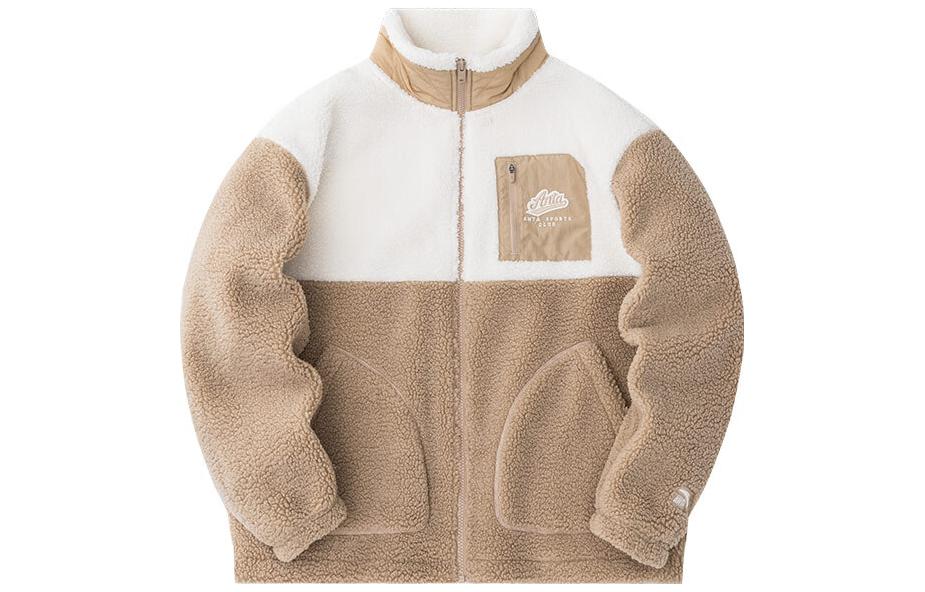 

ANTA Куртка Life Collection женская в цвете халцедоновый белый и молочный чай с карамелью, Phosphate White/Camel Milk Tea