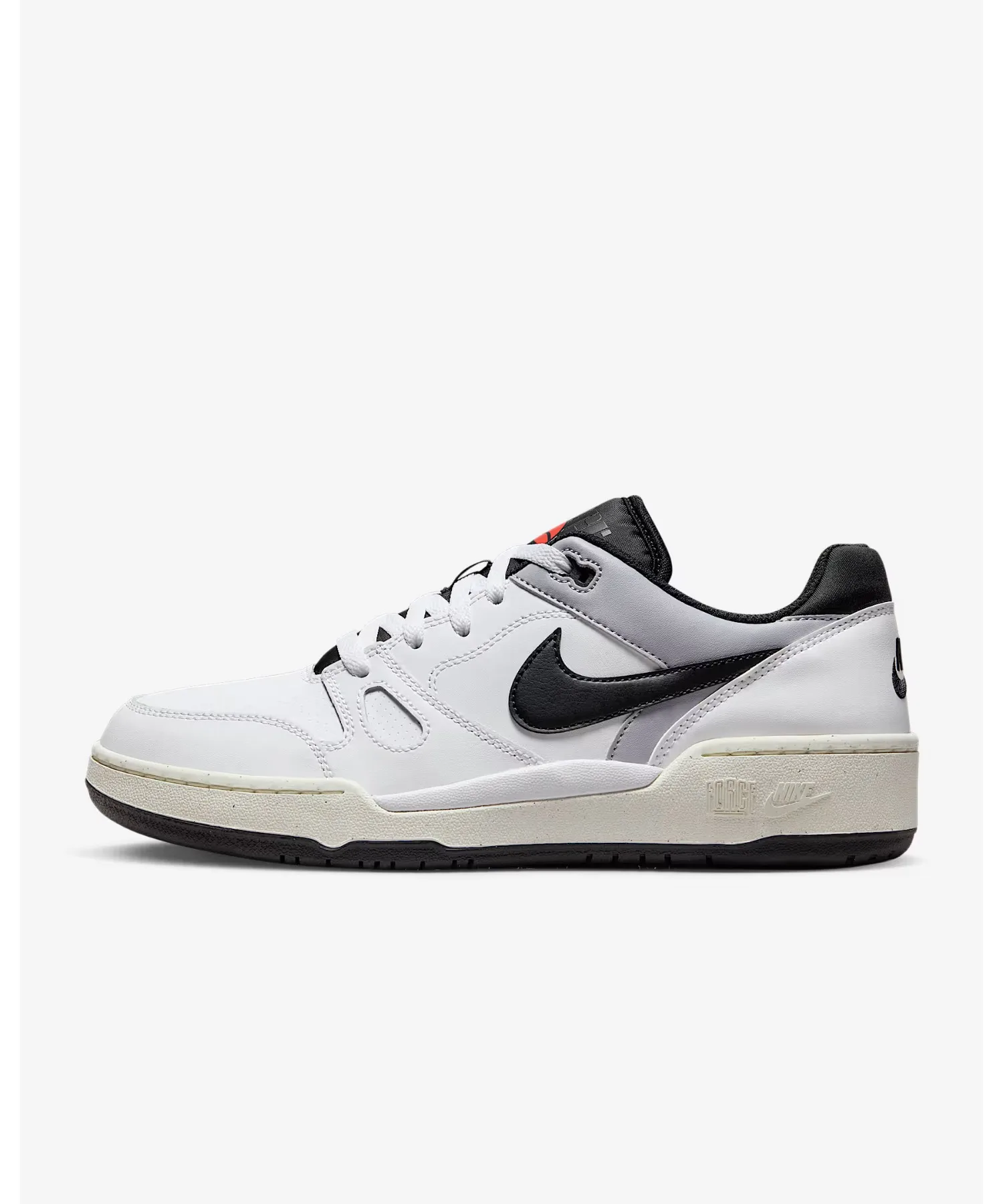 Мужские кроссовки Nike Full Force LO универсальные черно-белые — фото 4