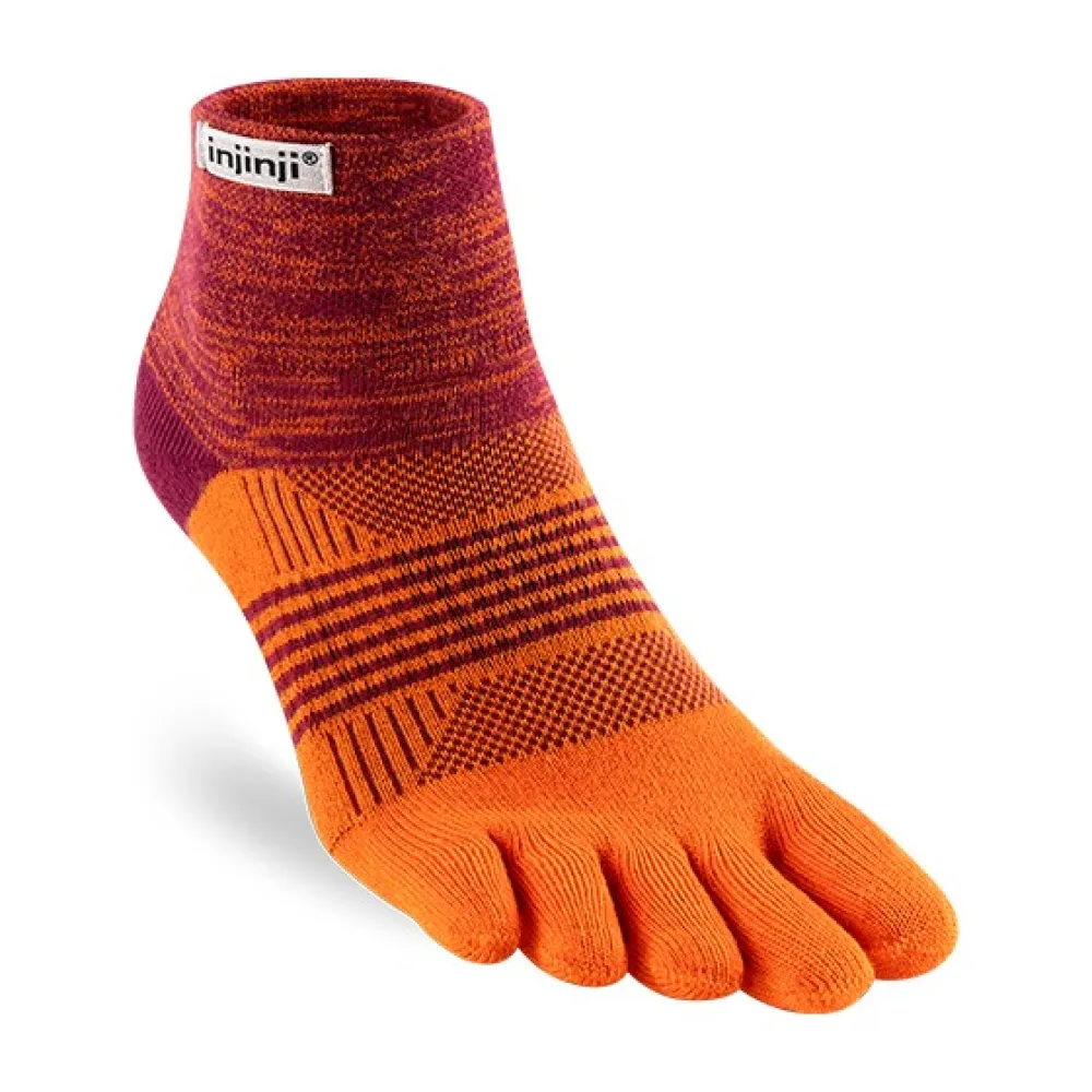 

Носки Injinji Trail Midweight short, оранжевый