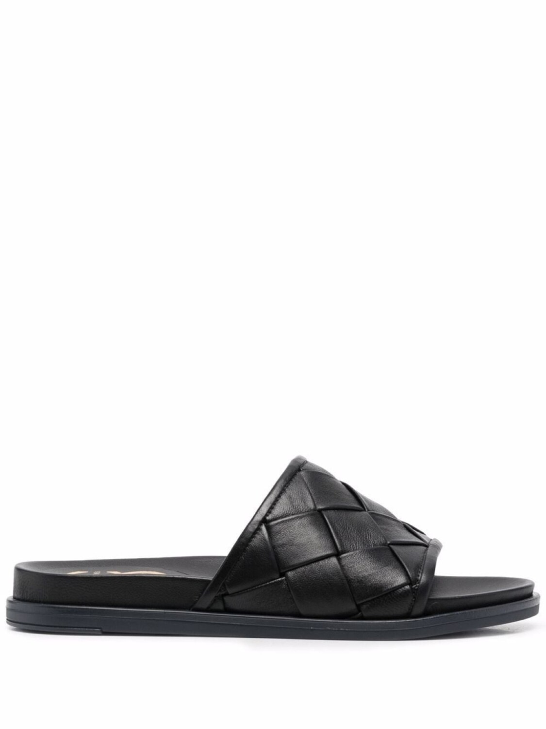 Casadei плетеные шлепанцы, черный