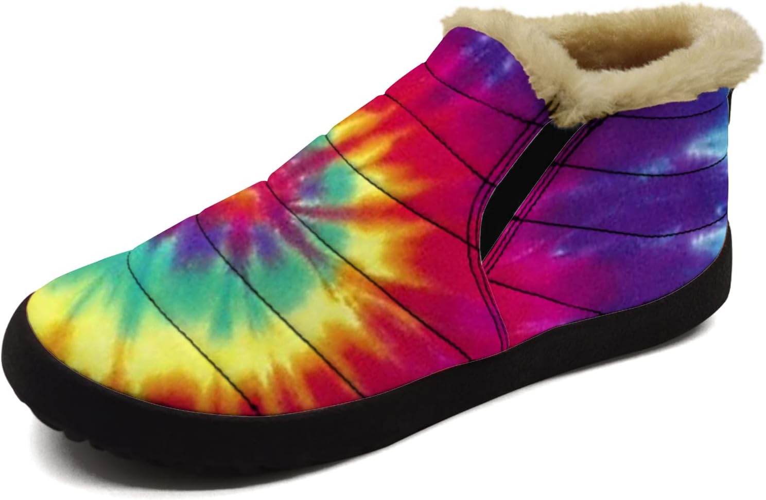 

Зимние ботинки Galaxy для женщин и мужчин, низкие модные кроссовки слипоны, ботильоны на щиколотку, подарки ко Дню святого Валентина Ximem, Tie Dye3