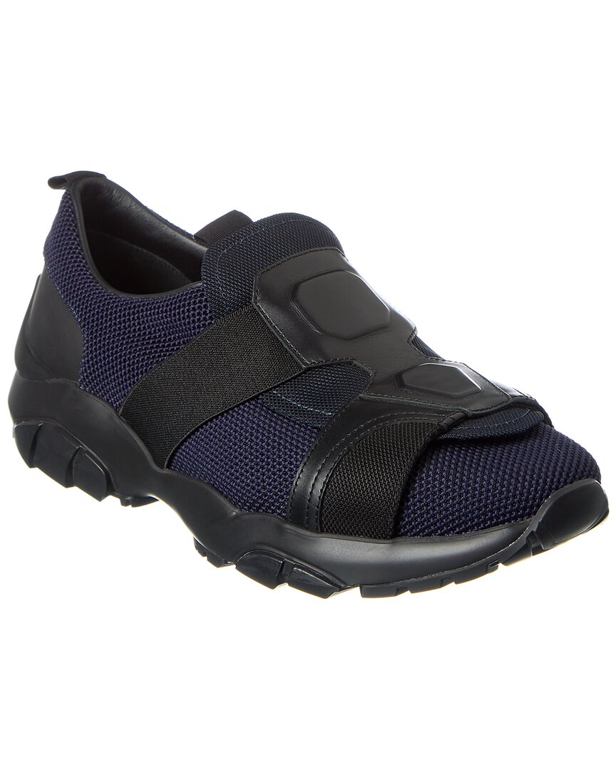 

Кроссовки Ferragamo с кожаной отделкой Salvatore Ferragamo, синий