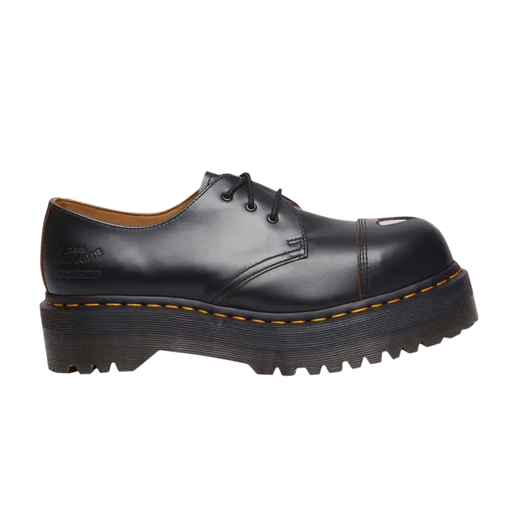 Кроссовки Dr. Martens MadeMe x Wmns 1461 Platform Black, черный