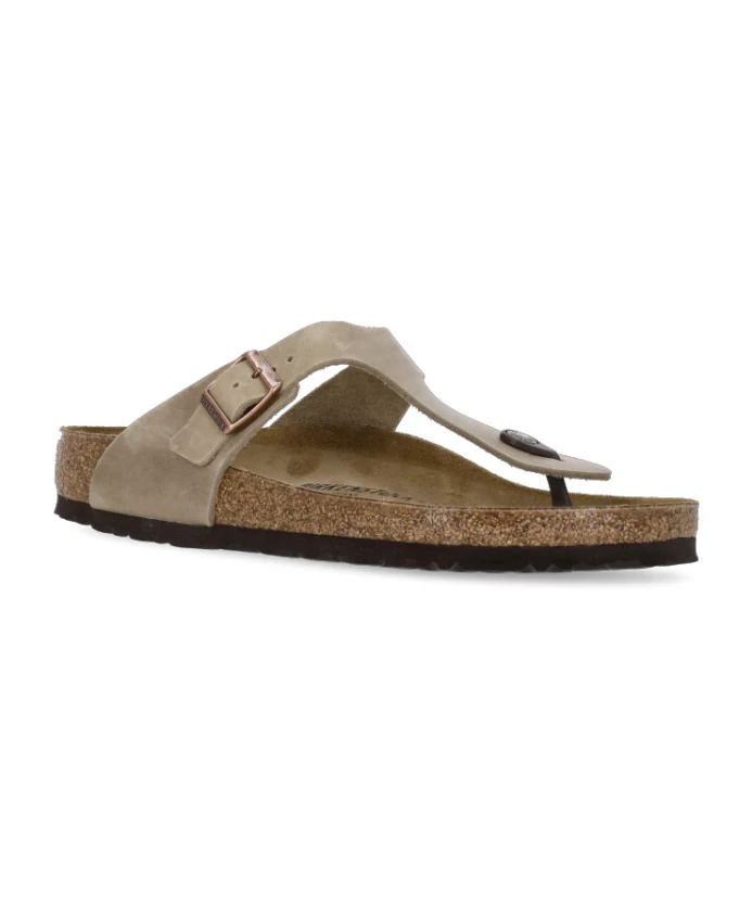 Сандалии Giza из промасленной кожи Birkenstock, коричневый — фото 2