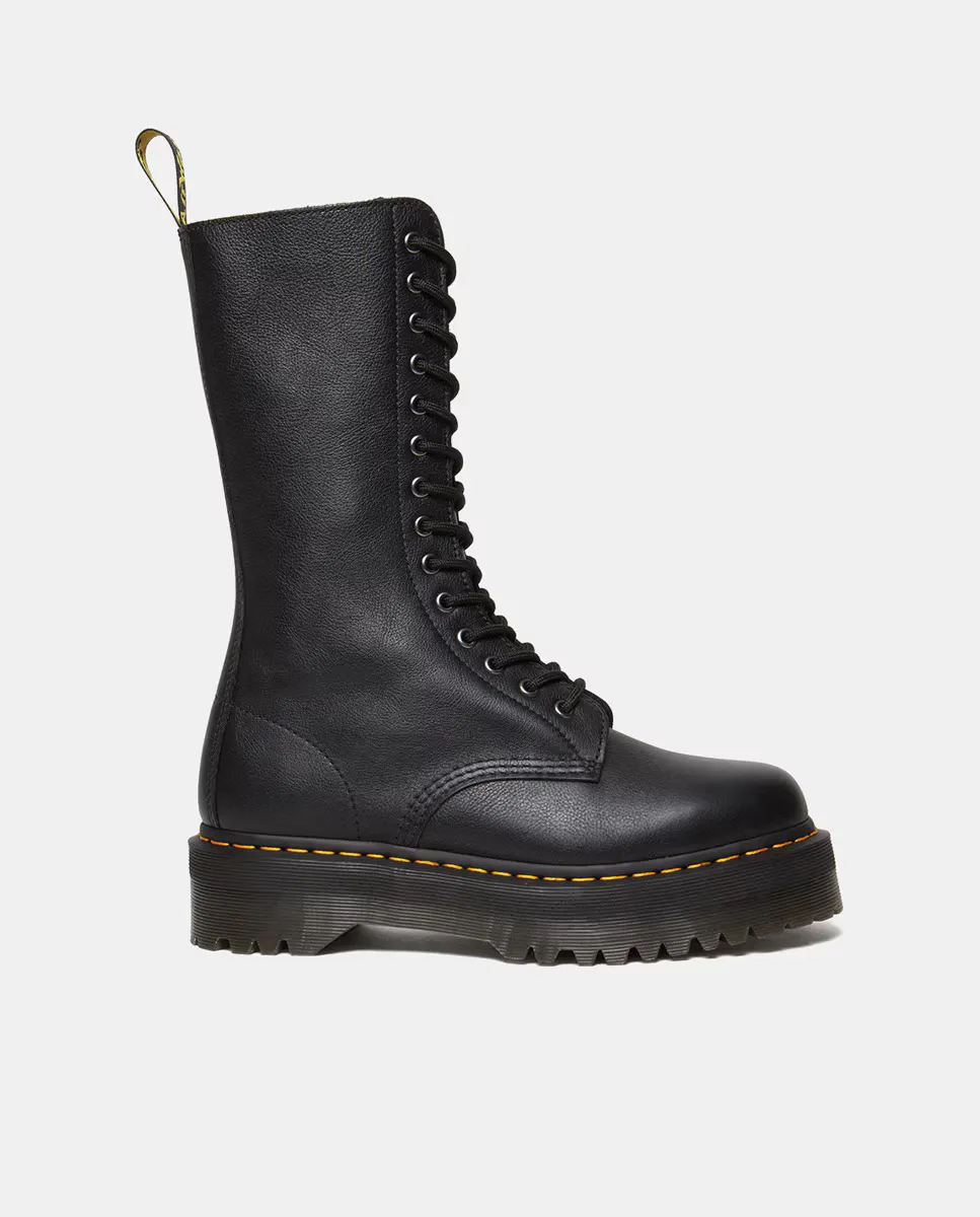 

1B99 Квадро женские кожаные ботинки Dr. Martens, белый