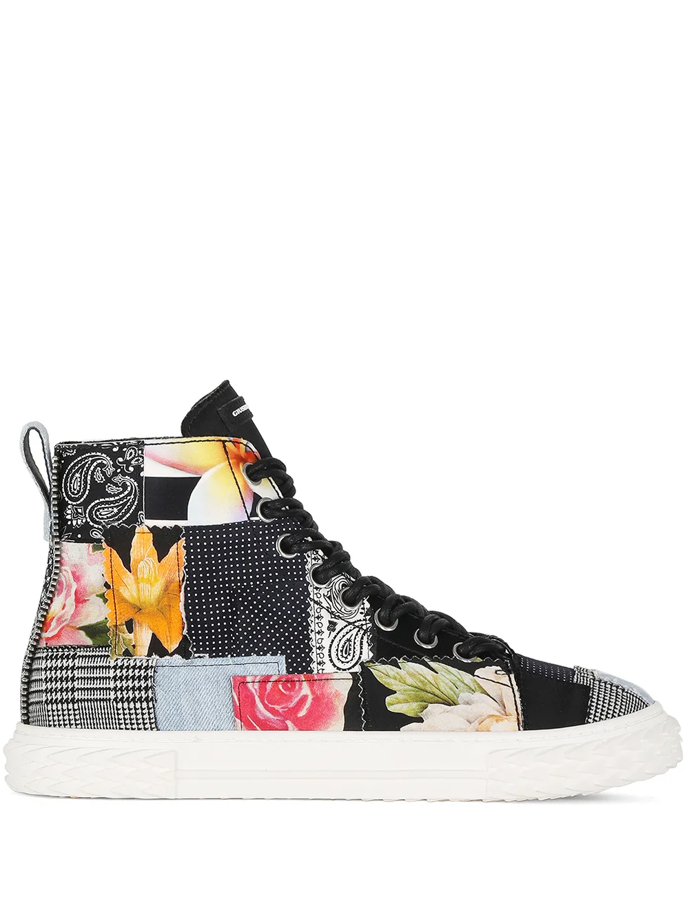 

Высокие кеды Blabber Craft Giuseppe Zanotti, черный