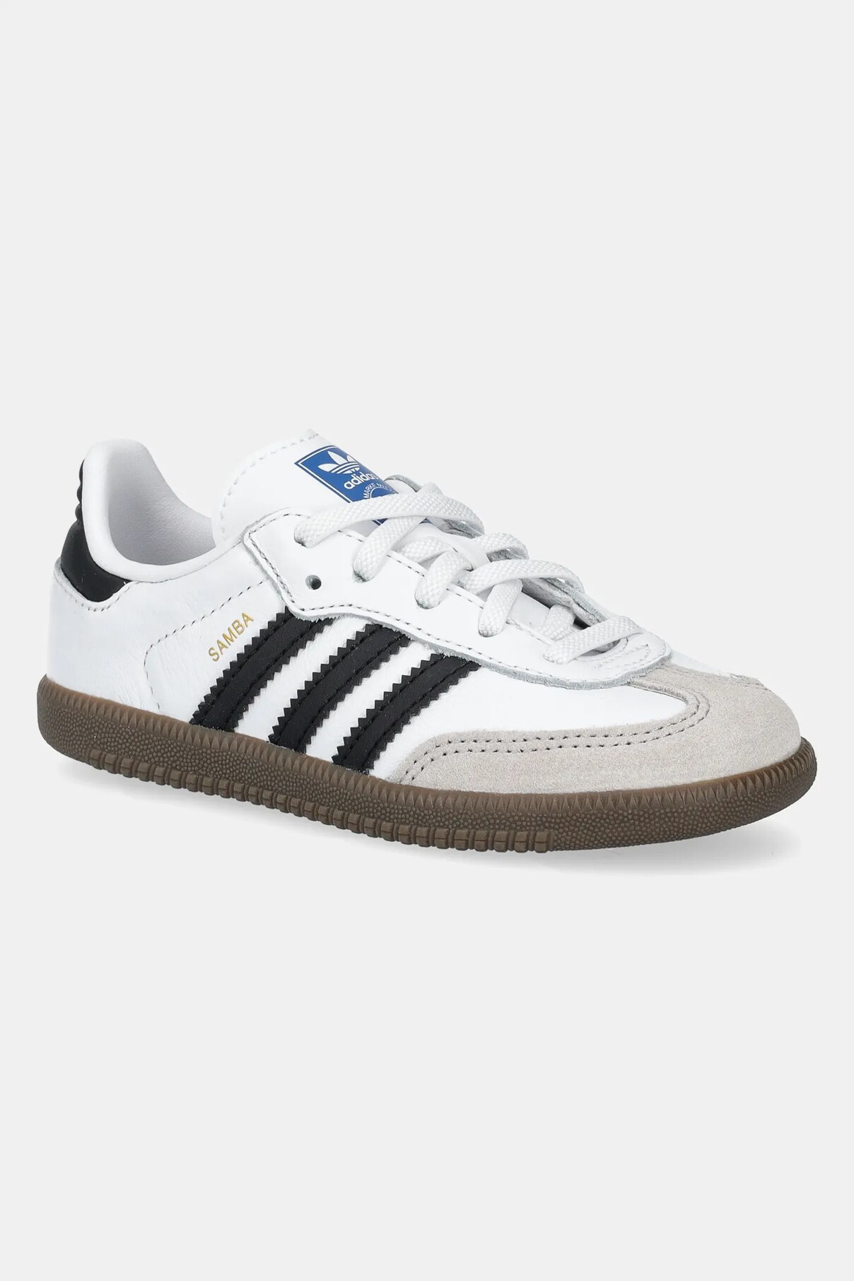 Кожаные кроссовки SAMBA OG Adidas Originals, белый — фото 2