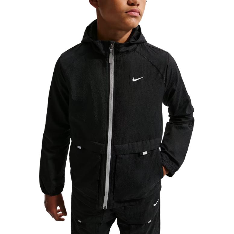 

Куртки и пальто Спортивная одежда Детская Nike, черный