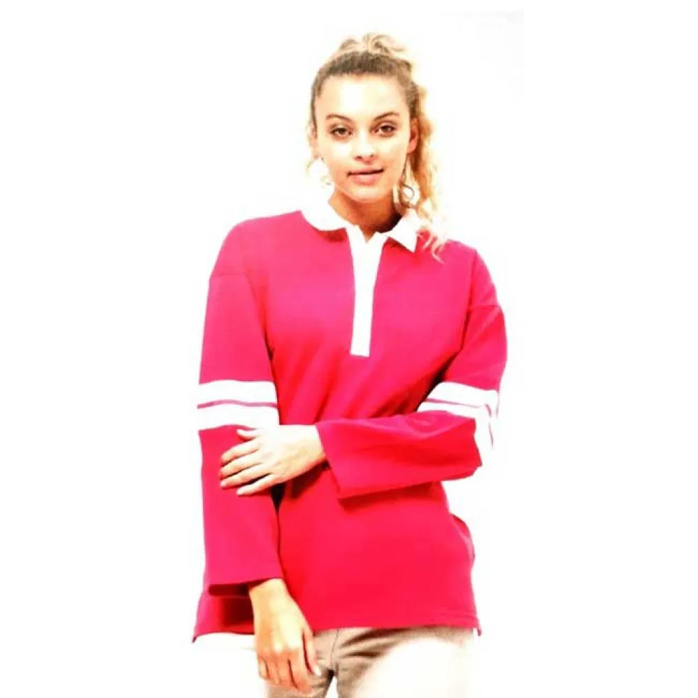 

Футболка с длинным рукавом Santa Cruz Top headliner varsity cassis, розовый