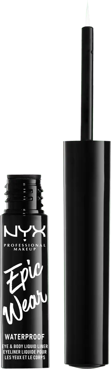 

Жидкая подводка для глаз Epic Wear Semi Permanent Водостойкая 04 Белая 3,5 мл NYX PROFESSIONAL MAKEUP