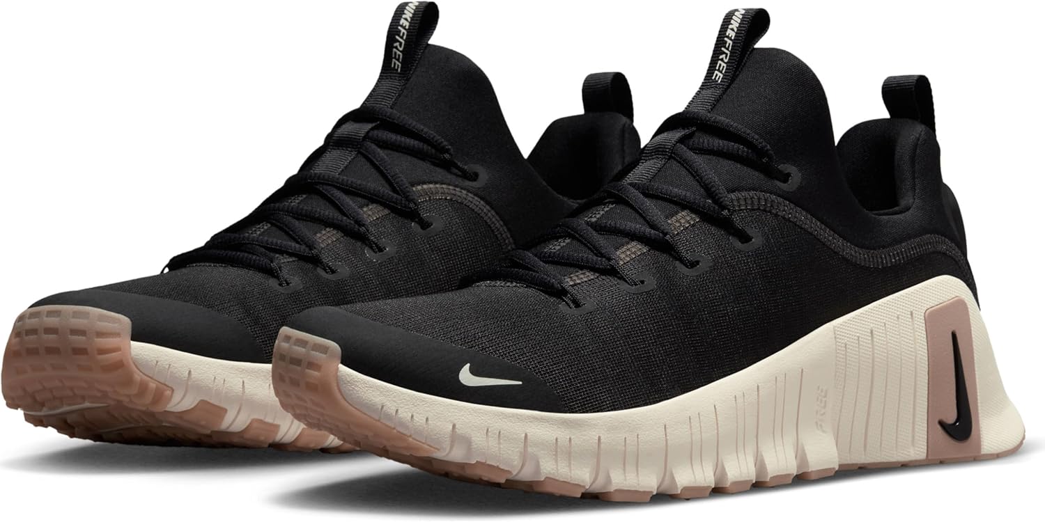 Кроссовки для тренировок Nike Metcon 6 для мужчин, Black/Coconut Milk/Gum Light Brown — фото 2