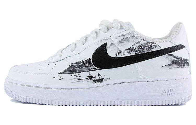 

Кроссовки Nike Air Force 1 Skateboard Shoes Men Low-Top White Black
