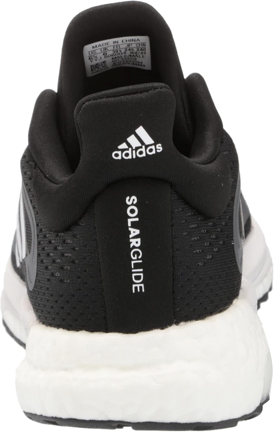 Мужские кроссовки для трейлраннинга Adidas Solar Glide 4, белый/черный/серый — фото 3