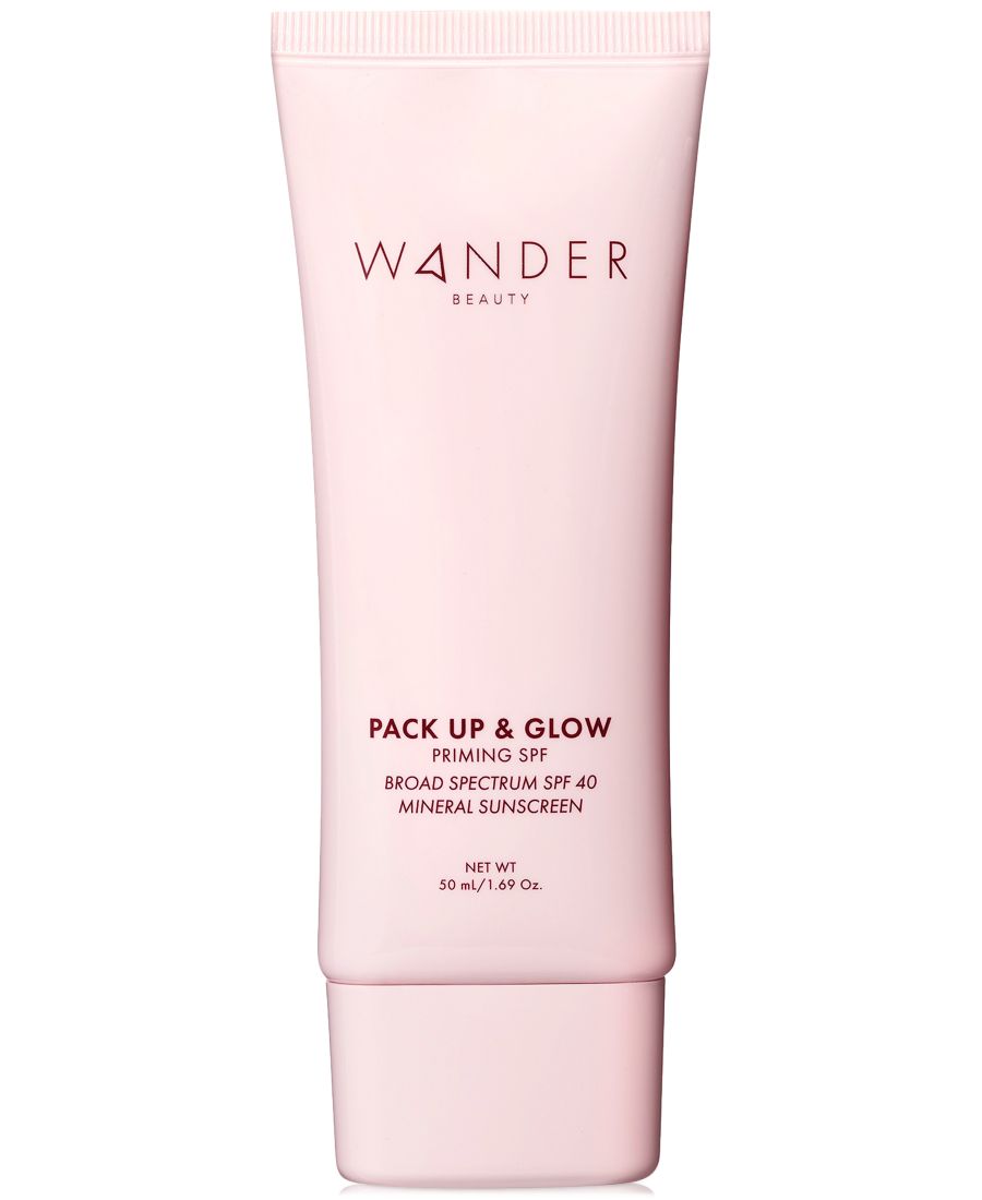 

Минеральный солнцезащитный крем-праймер Pack Up & Glow SPF 40 Wander Beauty,