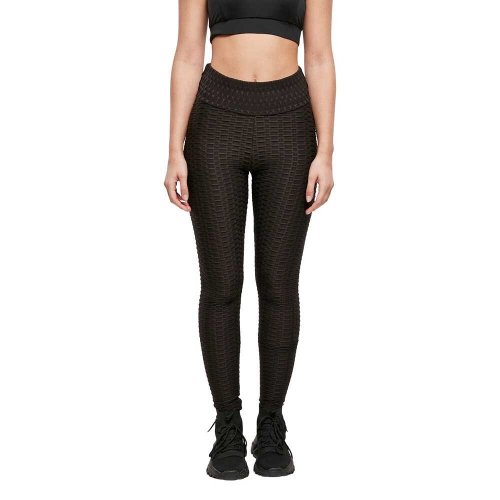 

Леггинсы Urban Classics Honeycomb, черный