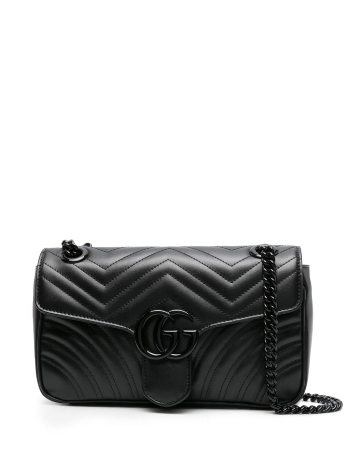 

Маленькая сумка на плечо Gucci GG Marmont, черный