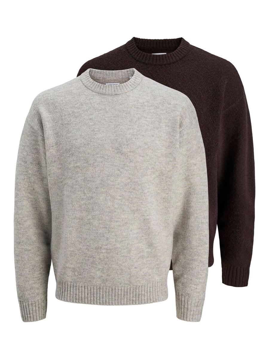 

Свитер JACK & JONES JACK & JONES , Dark brown/mottled grey