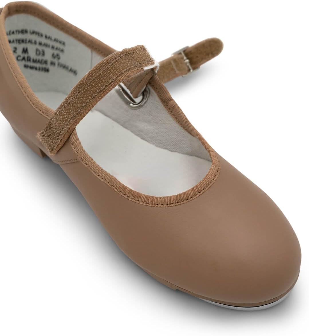 Тапочки Capezio Little Kid/Big Kid 3800 Mary Jane, Caramel — фото 3