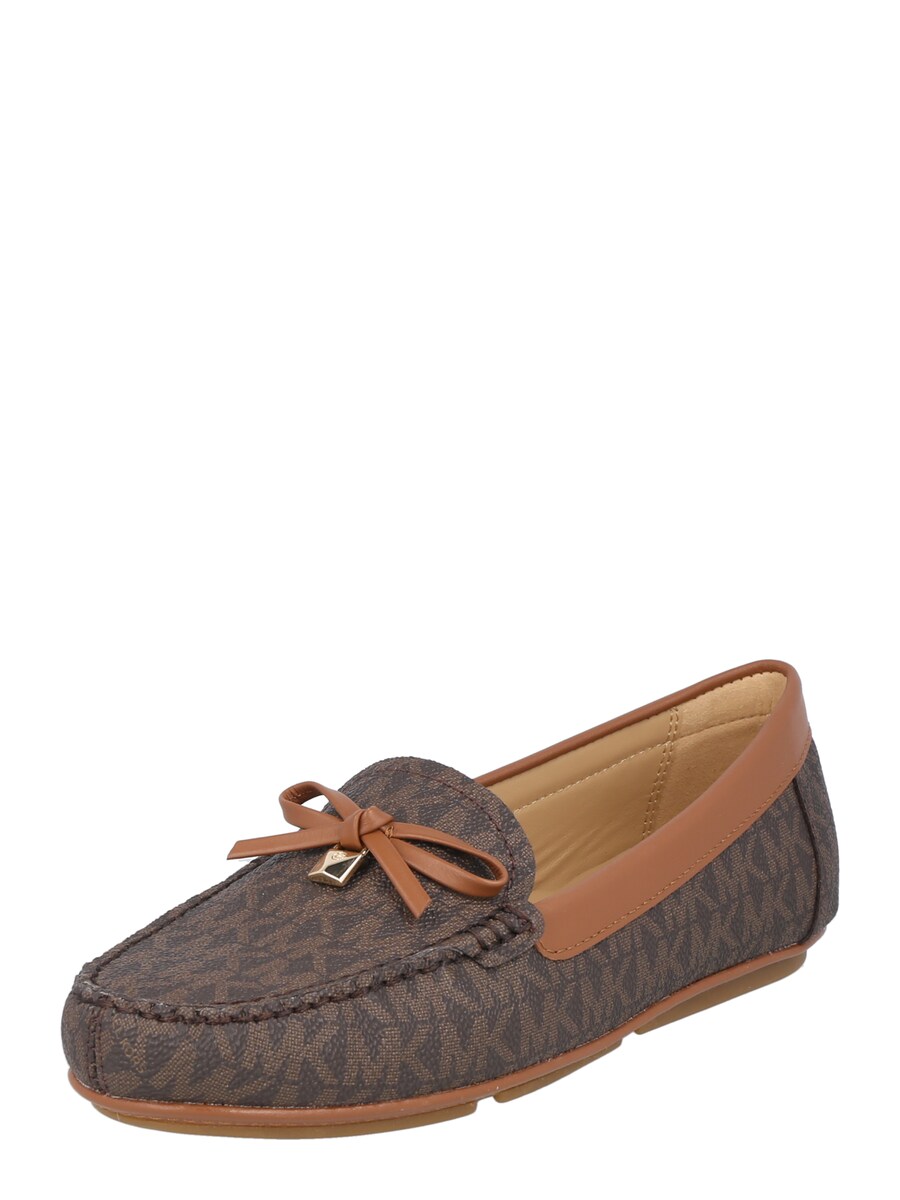 Мокасины MICHAEL Michael Kors JULIETTE, цвет Brown/Dark brown