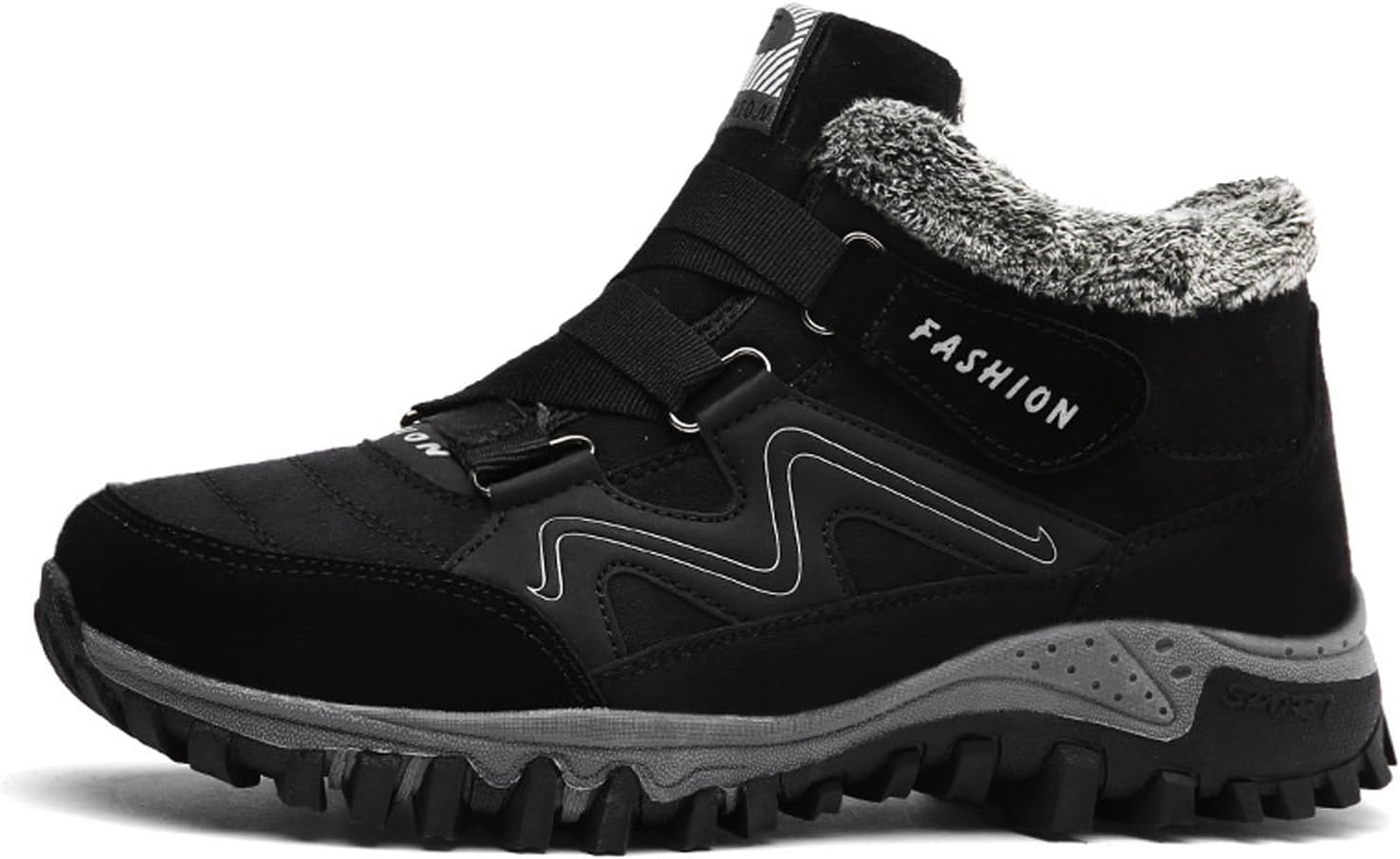 

Зимняя обувь Женские сапоги, ортопедическая обувь для женщин и мужчин Rolinb, черный