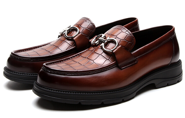 Туфли мужские Men"s Casual Men Low-Top Yellow-brown Satchi — фото 3