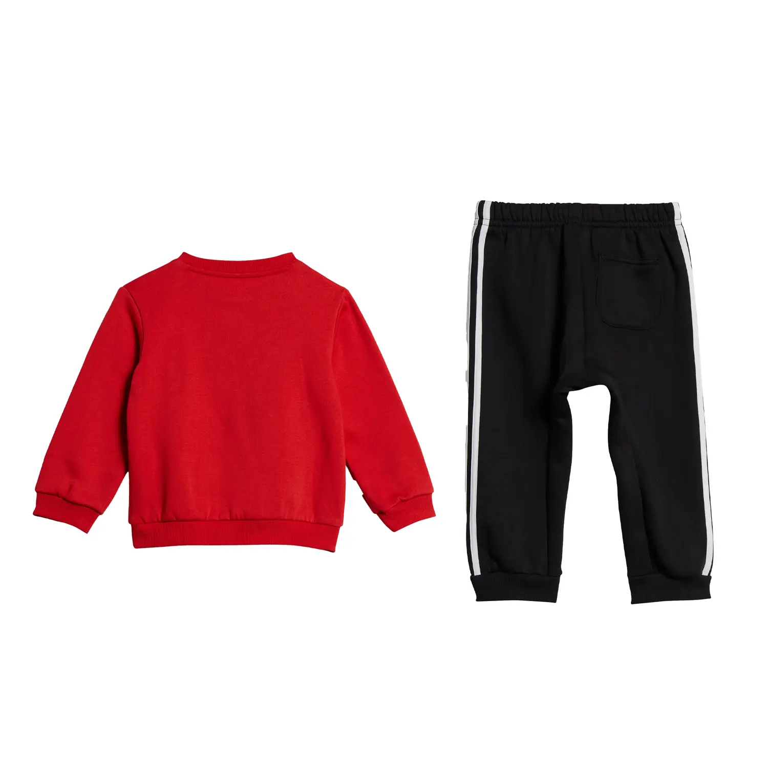 Повседневная спортивная одежда для детей 3-7 лет Adidas, ярко-красный/белый+черный — фото 3