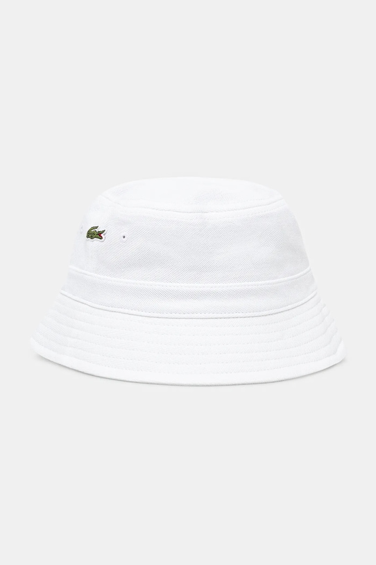 

Хлопковая шляпа Lacoste, белый