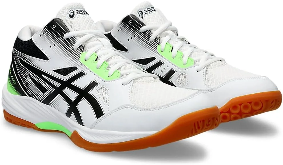 Мужские волейбольные кроссовки ASICS, белый/черный — фото 4