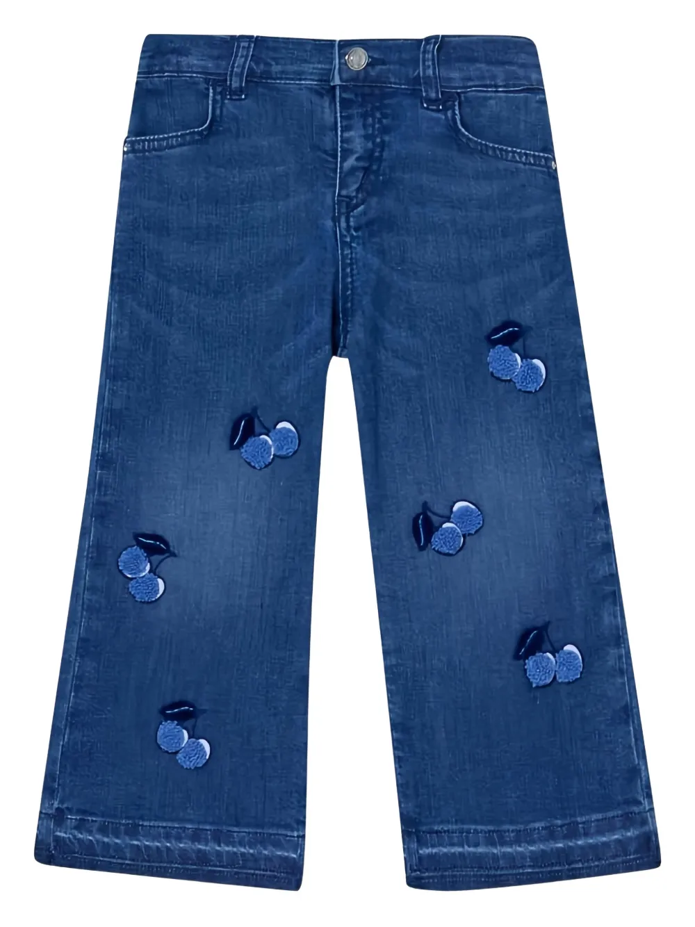 

Джинсы свободного кроя (широкие джинсы) Liu Jo Kids, синий