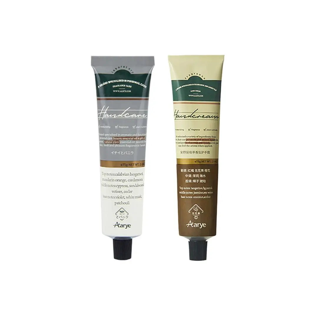 

Ароматический крем для рук Exquisite Fragrance Potpourri AARYE, фиолетовый wood with vanilla 75g+fig with leaves 75g