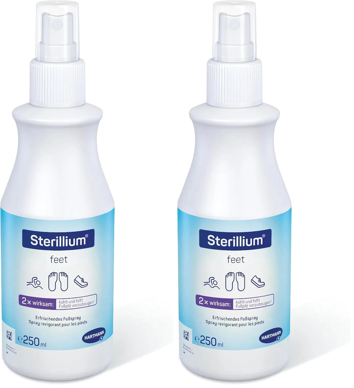 Двухсторонний спрей для ног Sterillium Feet, 250 мл (2 шт.) Sterillium
