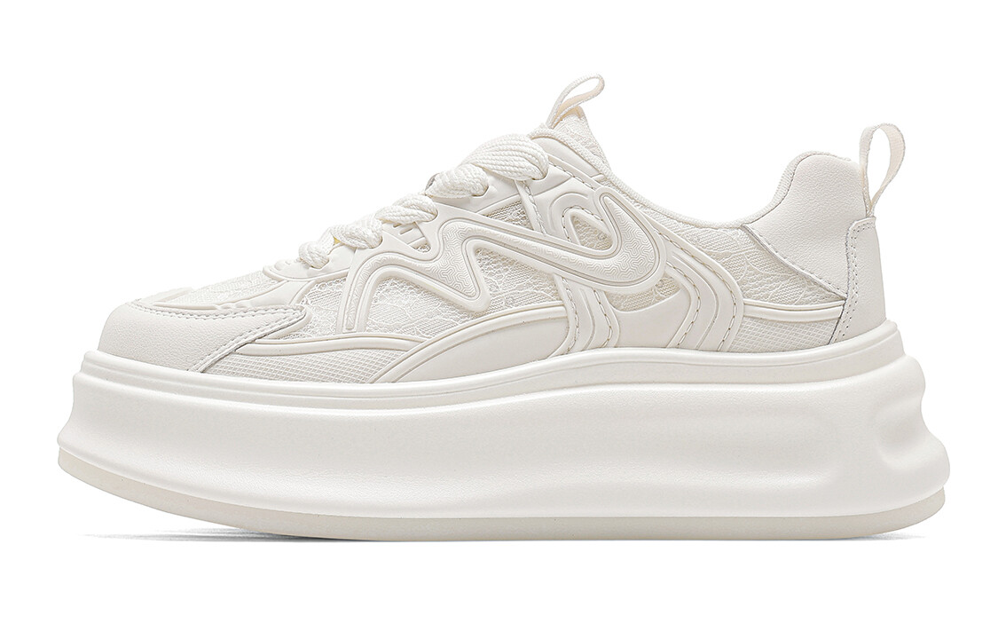 

Кроссовки C°BANNER Skateboarding Shoes Women's Low-top Off White, цвет Off White