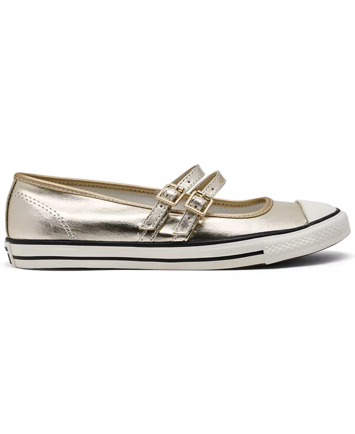 Женские повседневные сабо Chuck Taylor All Star Dainty Mary Jane от Finish Line Converse, золото — фото 2