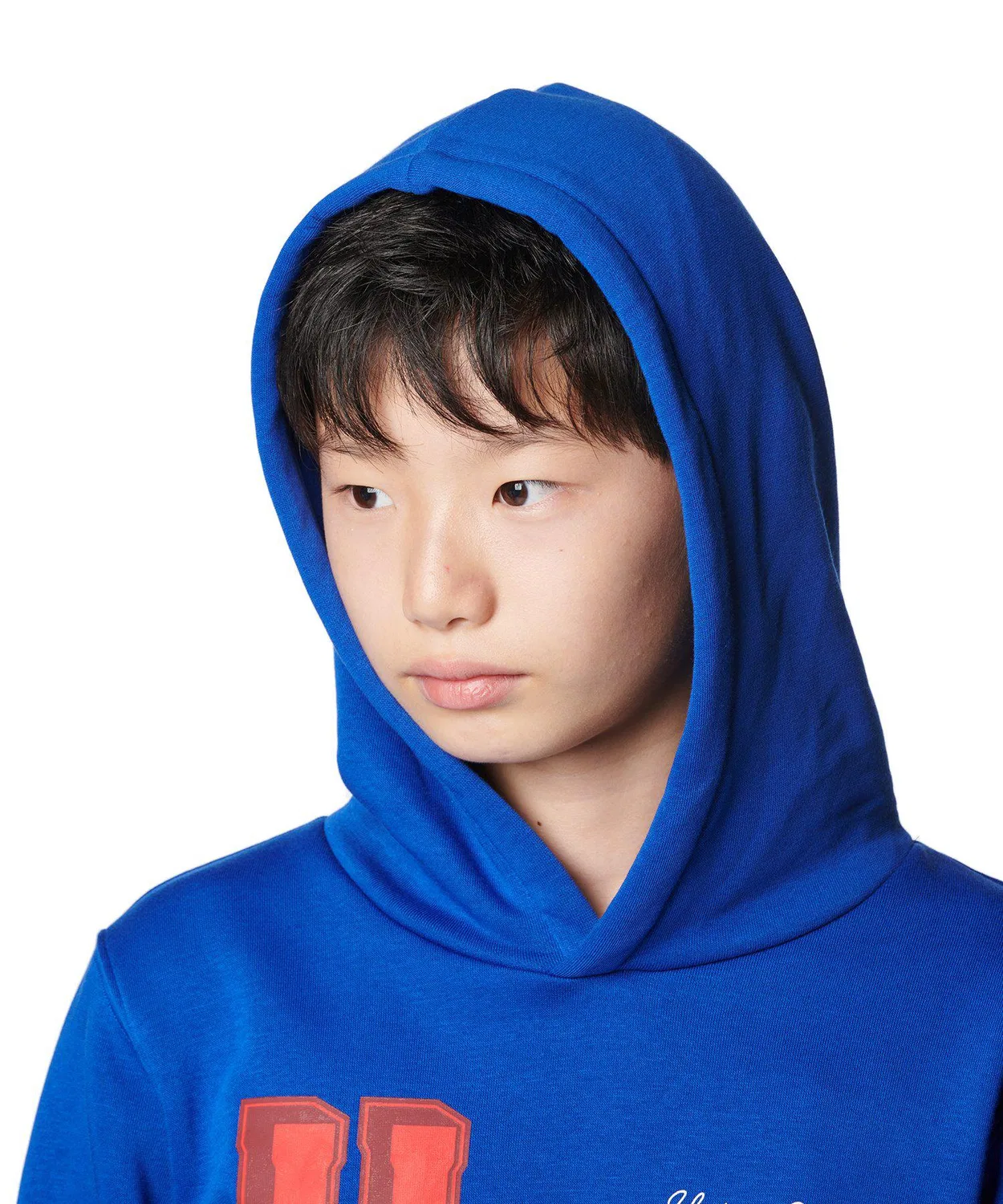Толстовка флисовая детская Under Armour Icon синяя — фото 4
