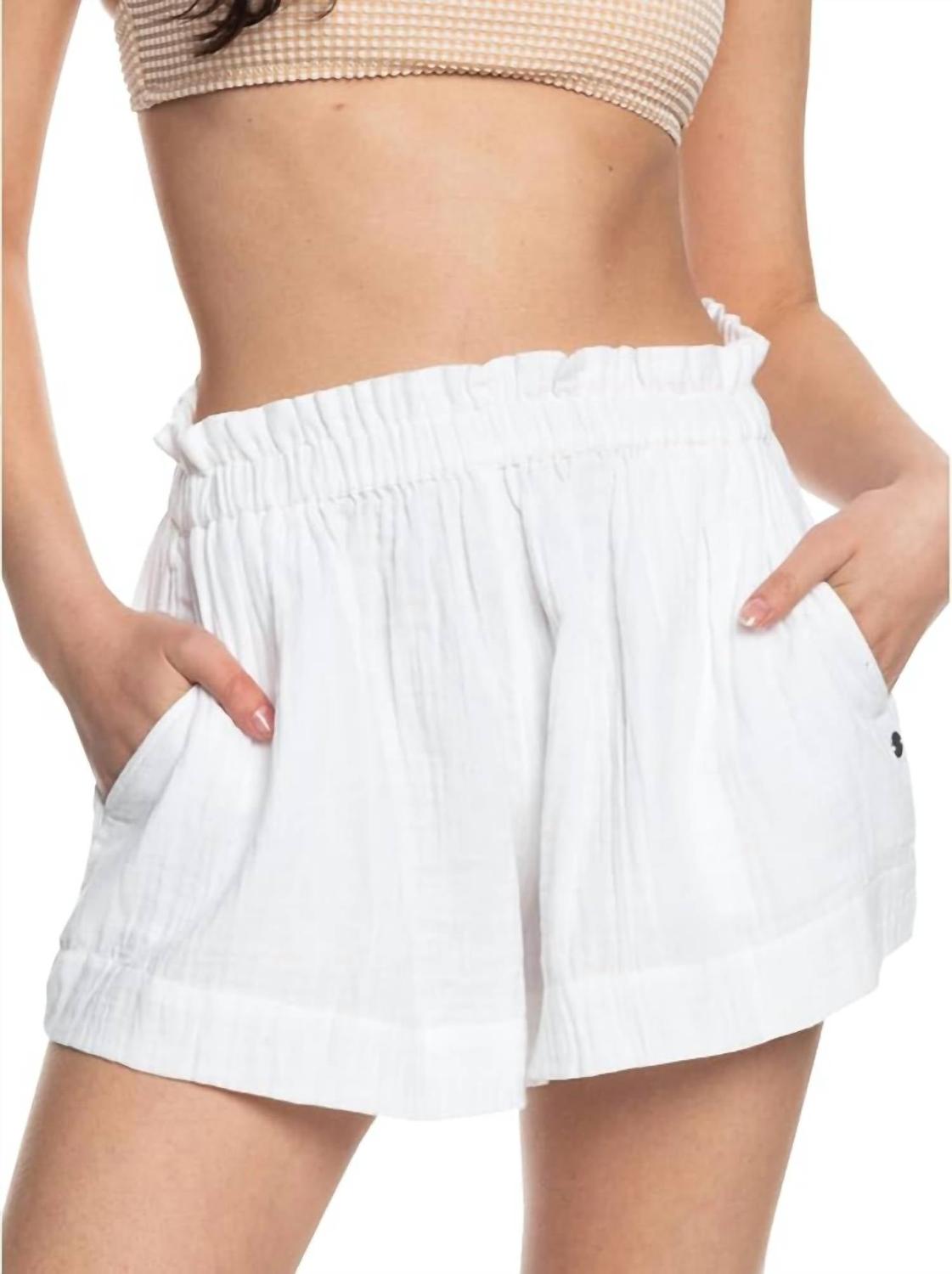 

Шорты What A Vibe Short In White Roxy