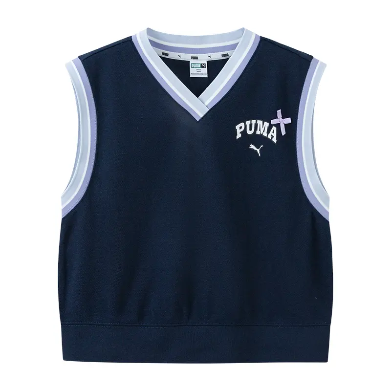 

PUMA Спортивная жилетка серии Sportstyle Dark Blue для детей 3-7 лет