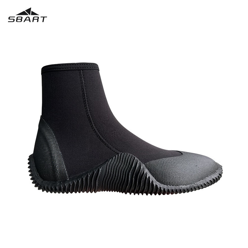 

Уличная пляжная обувь Shark Bart, мужская и женская обувь для дайвинга и подводного плавания, обувь для плавания вверх по течению, нескользящая и устойчивая к порезам, черная, размеры 37-44 SBART