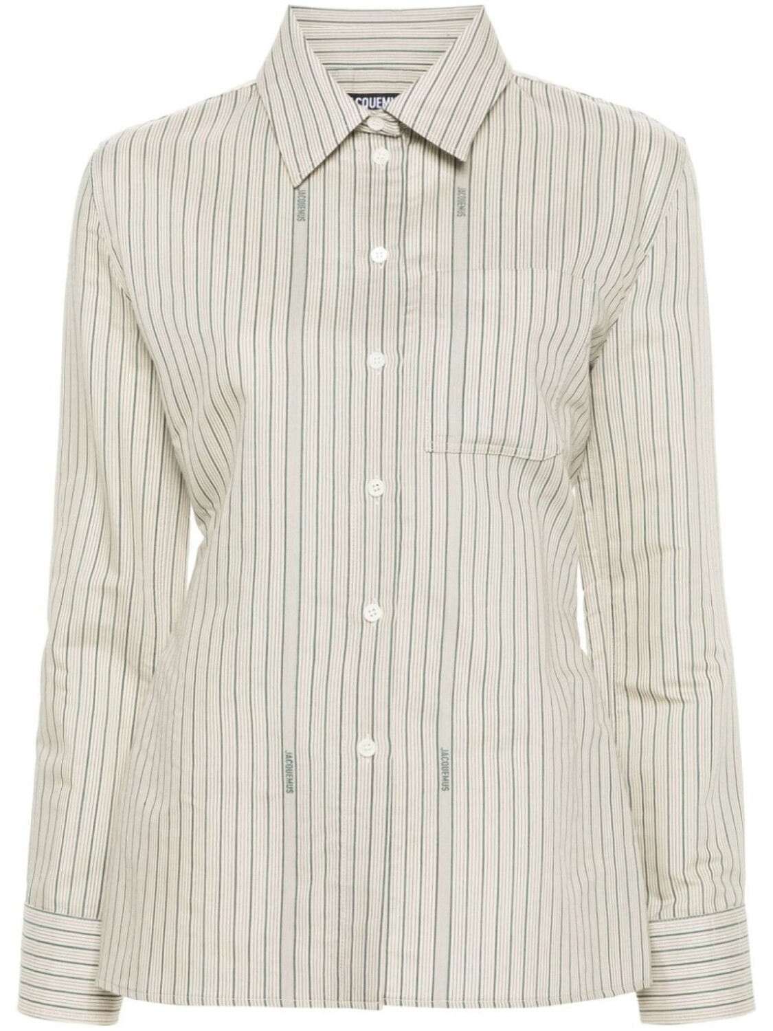 

Jacquemus рубашка La Chemise De Costume, зеленый