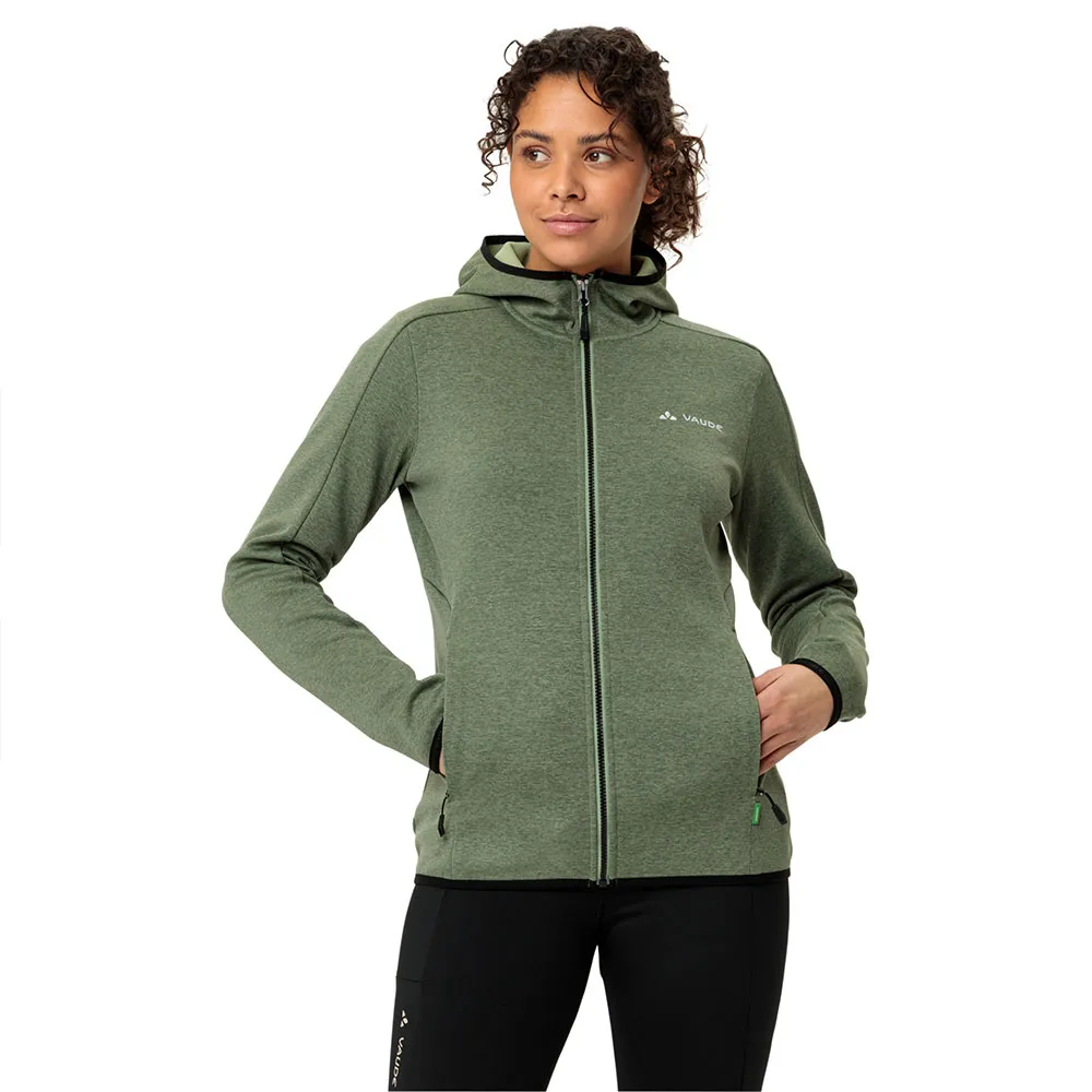 

Флис VAUDE Valsorda full zip, зеленый