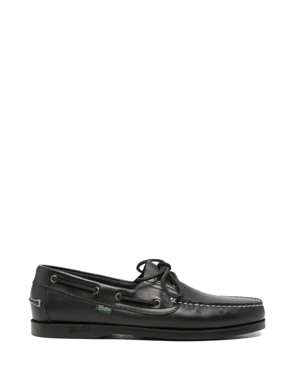 Кожаные лоферы Barth Paraboot, черный