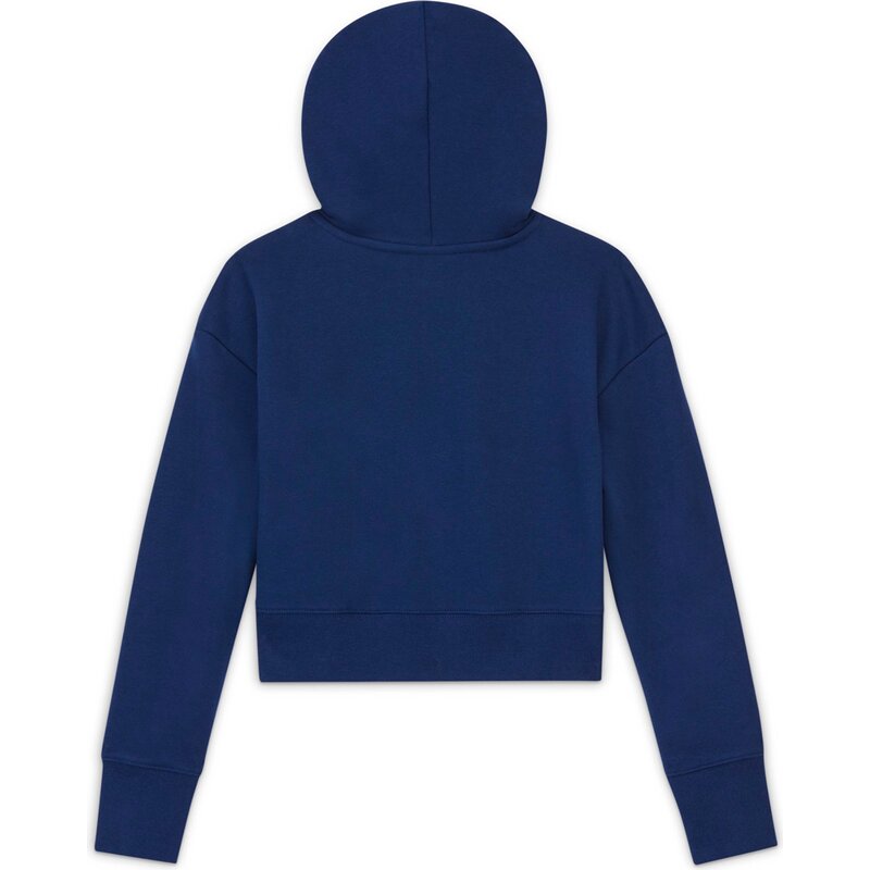 Толстовка с капюшоном g nsw air ft crop hoodie hbr Nike, мультиколор — фото 2