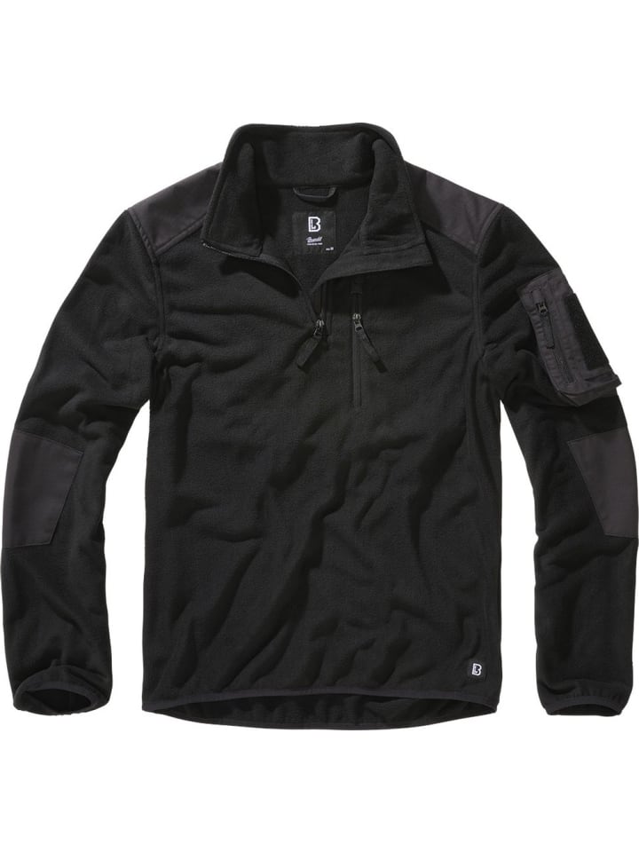 

Флисовая куртка Brandit Fleecejacke, черный