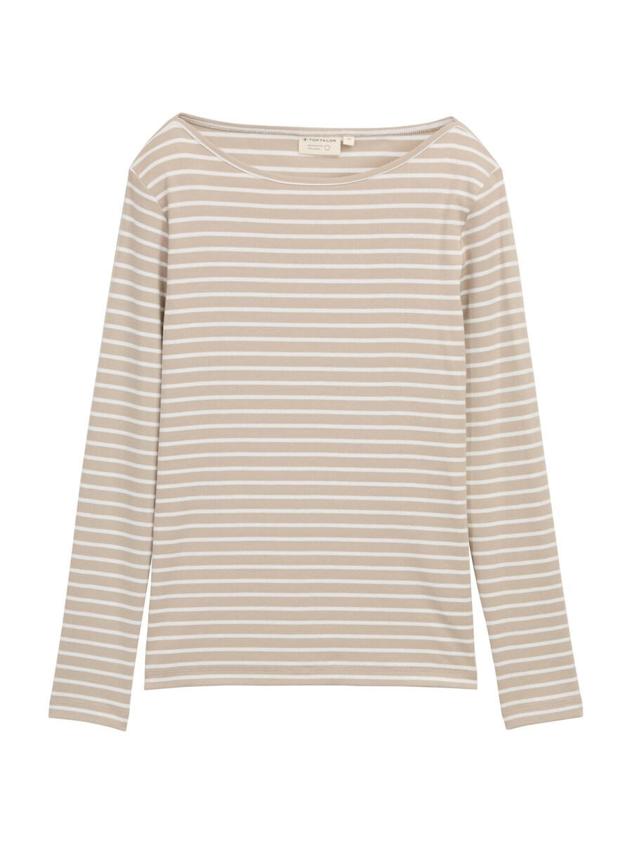 

Лонгслив TOM TAILOR, Dark beige