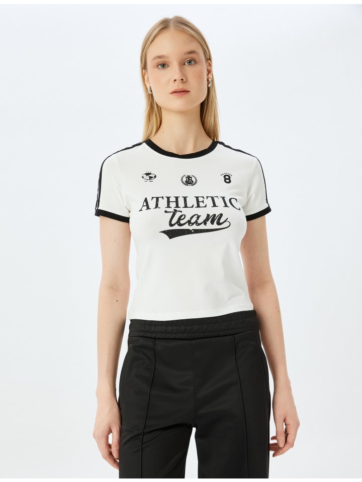 

Футболка KOTON, экрю