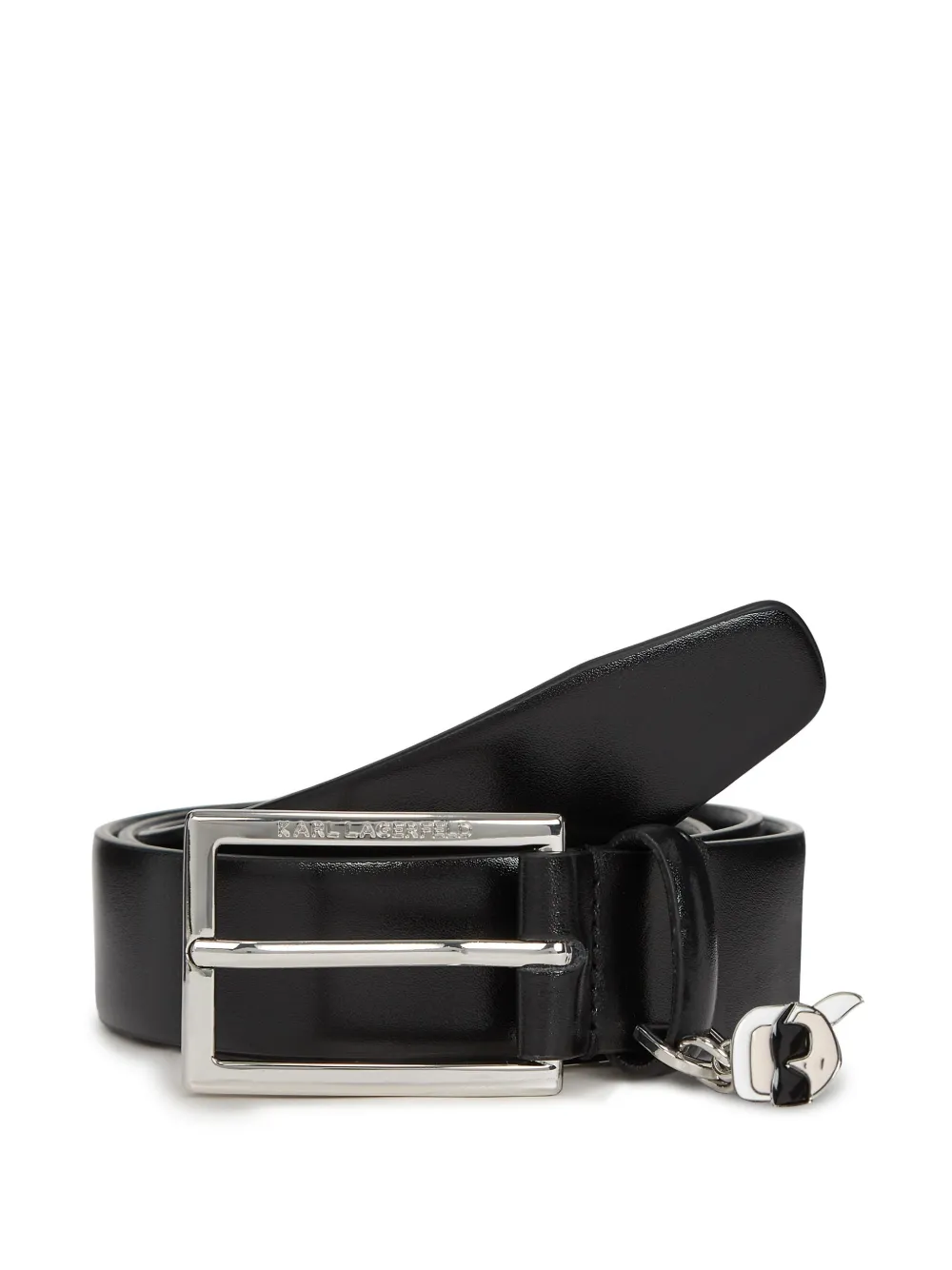 

Ремень Ikon KARL LAGERFELD, черный