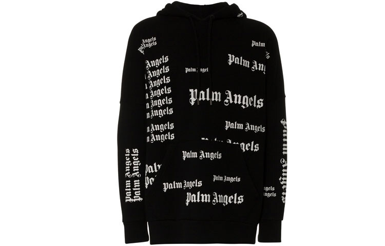 

Толстовка унисекс черная Palm Angels, черный