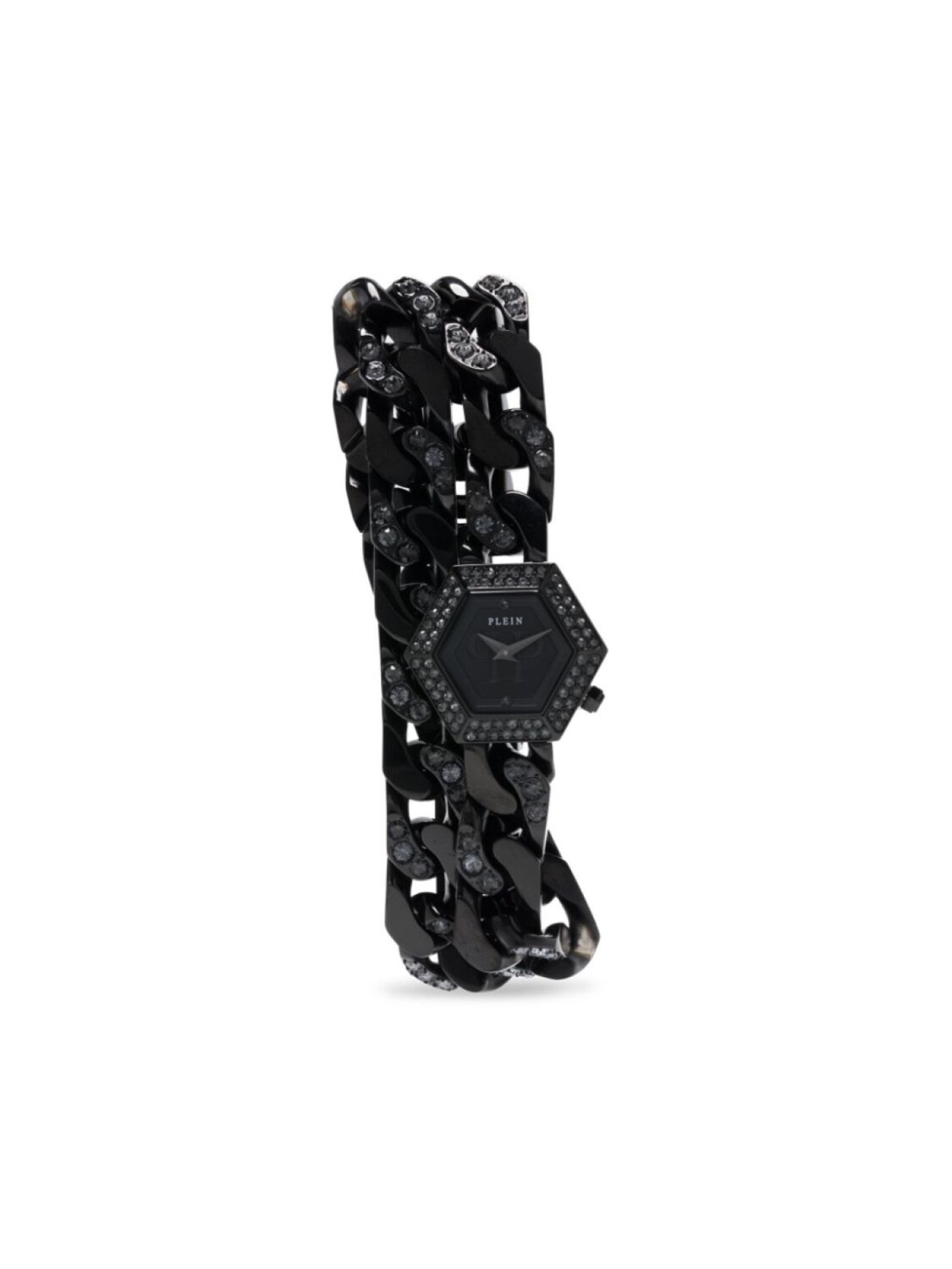 

Наручные часы The Hexagon Groumette 28 мм Philipp Plein, черный