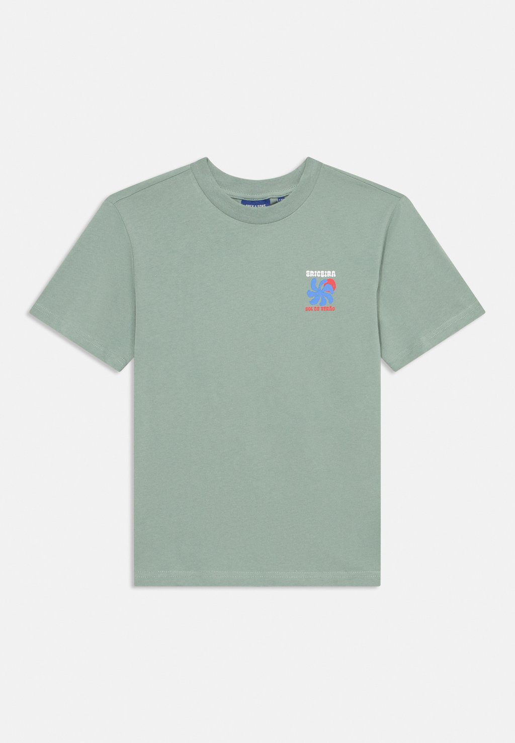 

Футболка с принтом OSJKEANE PRINTED TEE ONLY & SONS junior, светло-зеленый