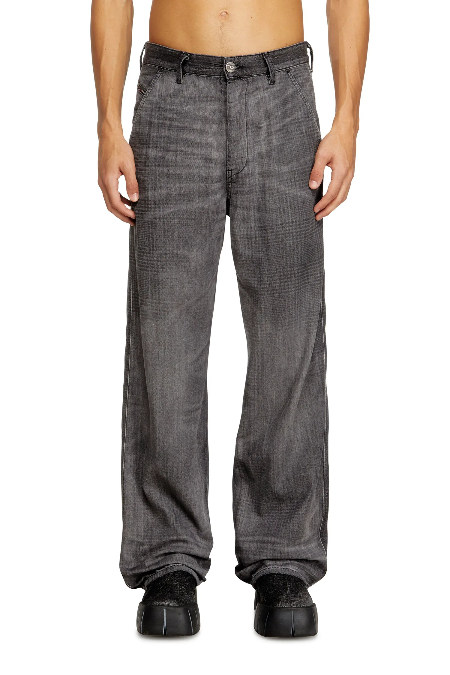 Мужские джинсовые брюки D-PHANT-CHINO-S2 Diesel, black