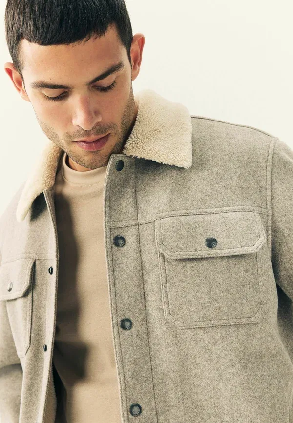 Куртка Next, Summer jacket, серая — фото 4